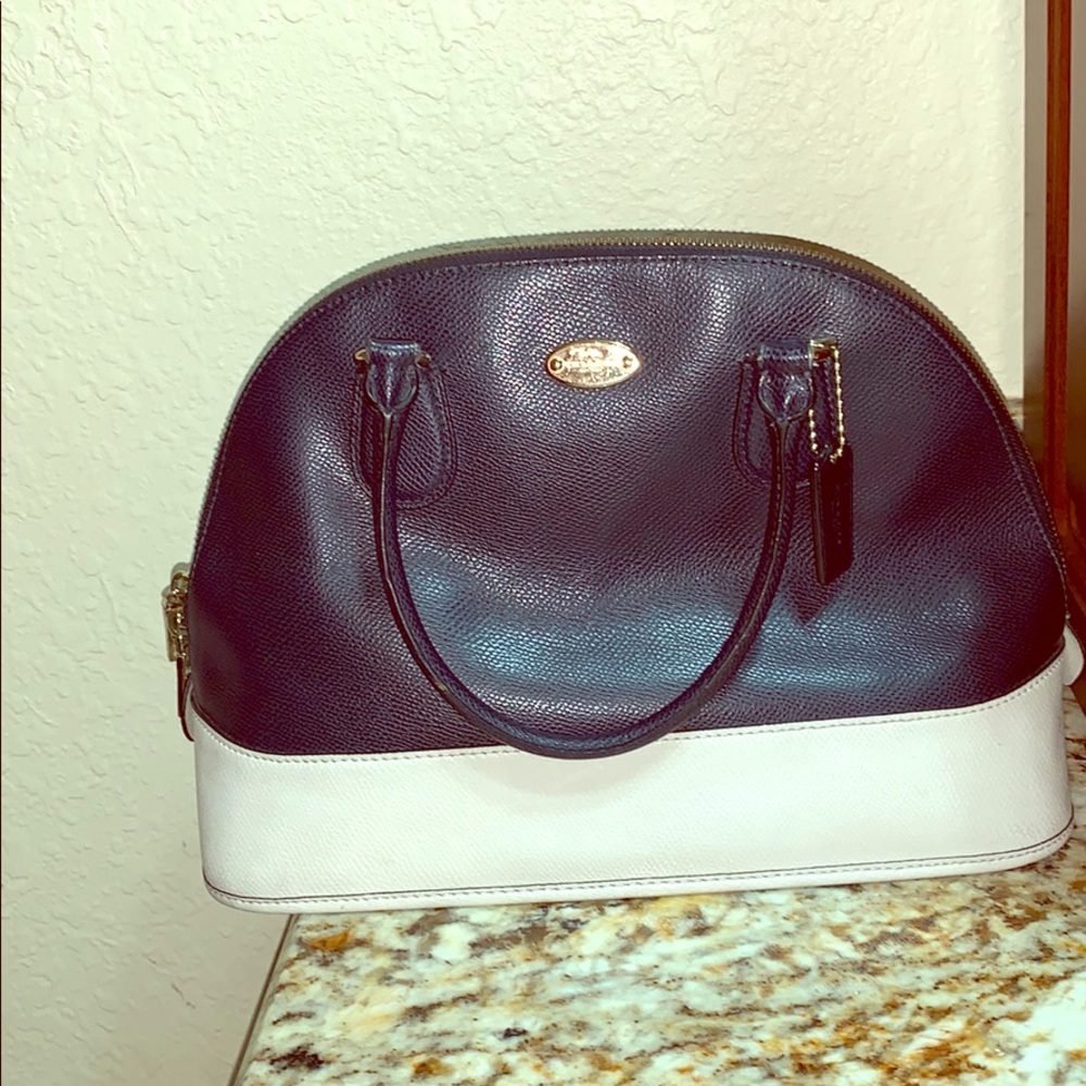 Vintage leather Coach purse